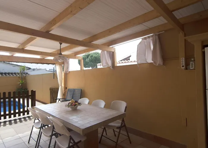 Casa Tranquila Con Piscina Privada Cerca De La Playa - Hisp-7-40 Villa *