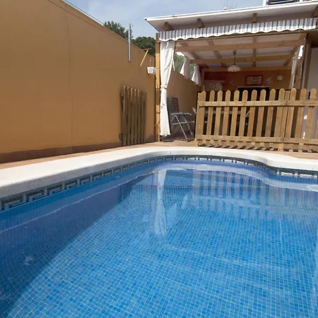Casa Tranquila Con Piscina Privada Cerca De La Playa - Hisp-7-40 ヴィラ トレリャ・デ・モングリ