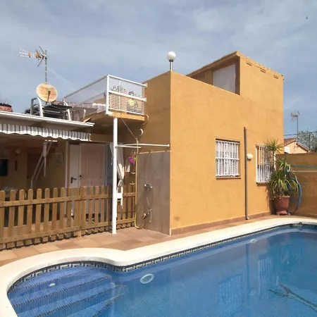Casa Tranquila Con Piscina Privada Cerca De La Playa - Hisp-7-40 *